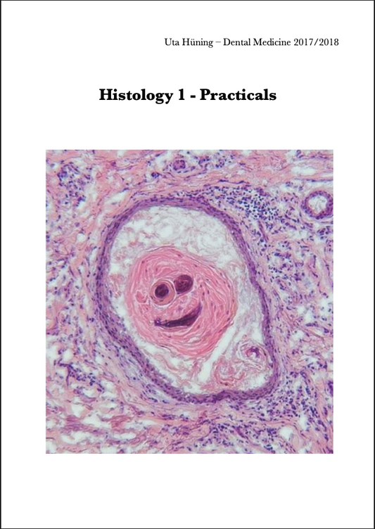Histology 1 Notes by MDDr. Uta Hüning
