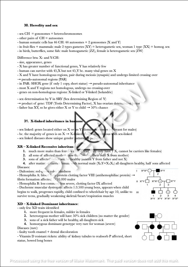Biology Summary by MDDr. Uta Hüning