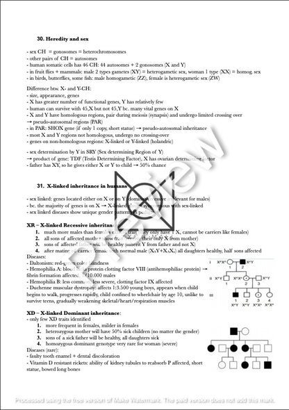 Biology Summary by MDDr. Uta Hüning