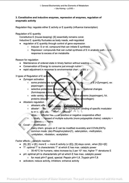 Uta's Full Biochemistry Vol. I-III
