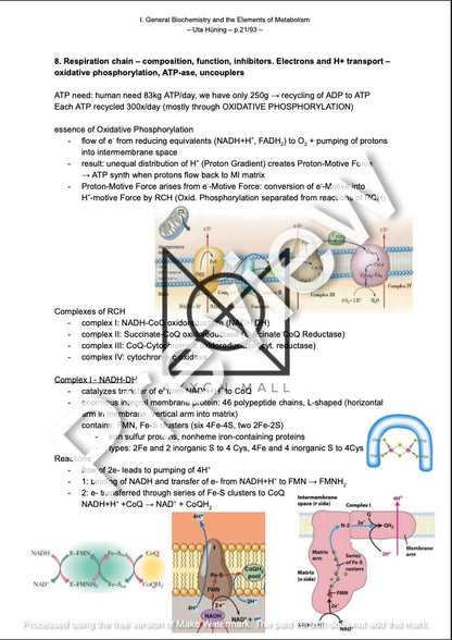 I. General Biochemistry and the Elements of Metabolism