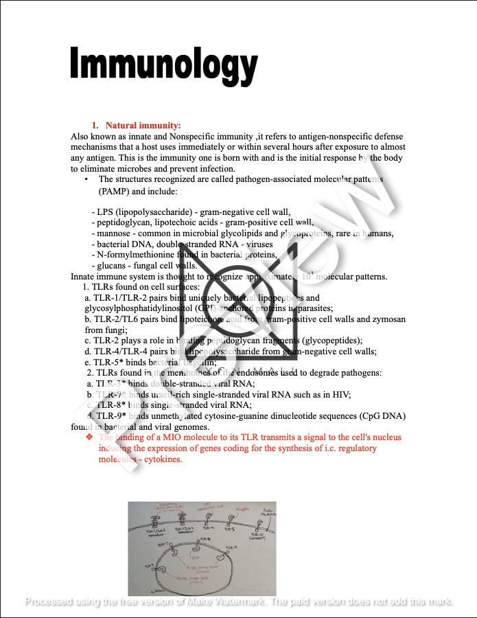 Immunology Classroom Notes