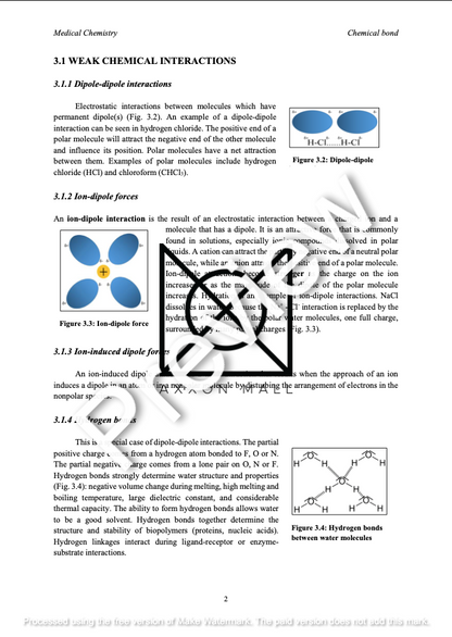 Medical Chemistry