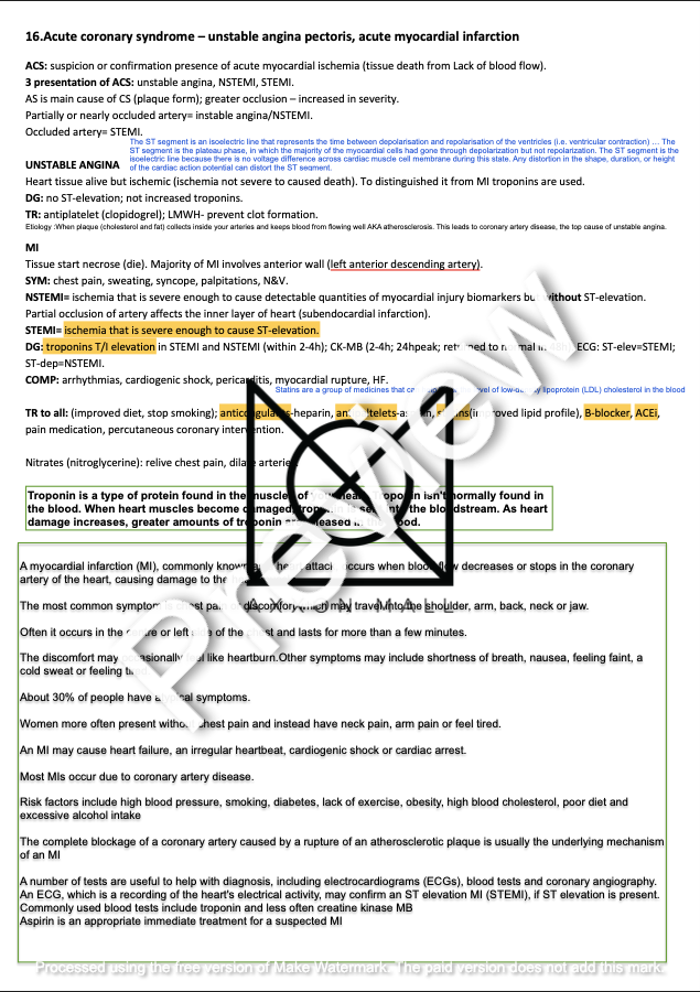 Internal States Review
